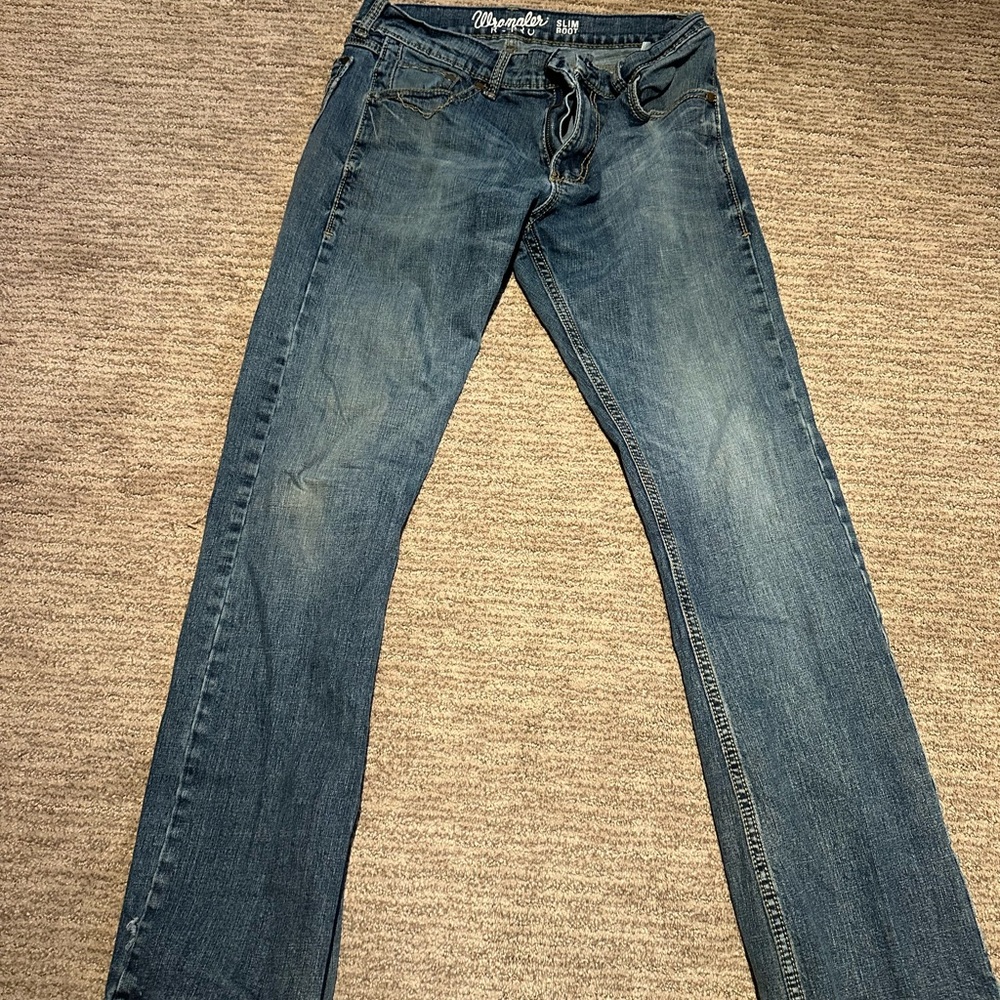 Wrangler Slim Fit Denim Jeans